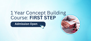 1 Year Concept Building Course: FIRST STEP