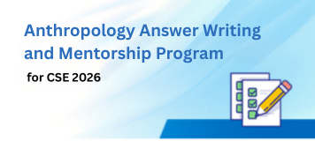 Anthropology Answer Writing