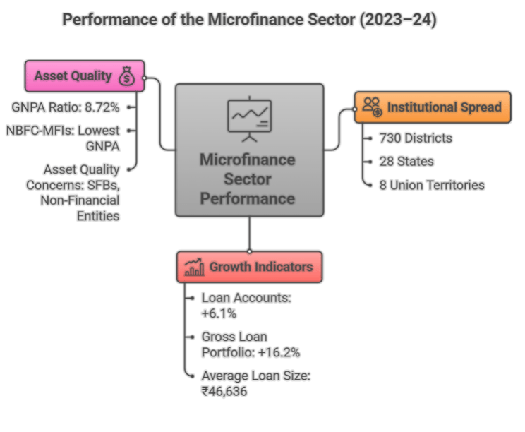performance of the microfinance sector