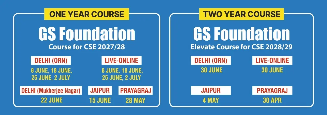 gs foundation batches
